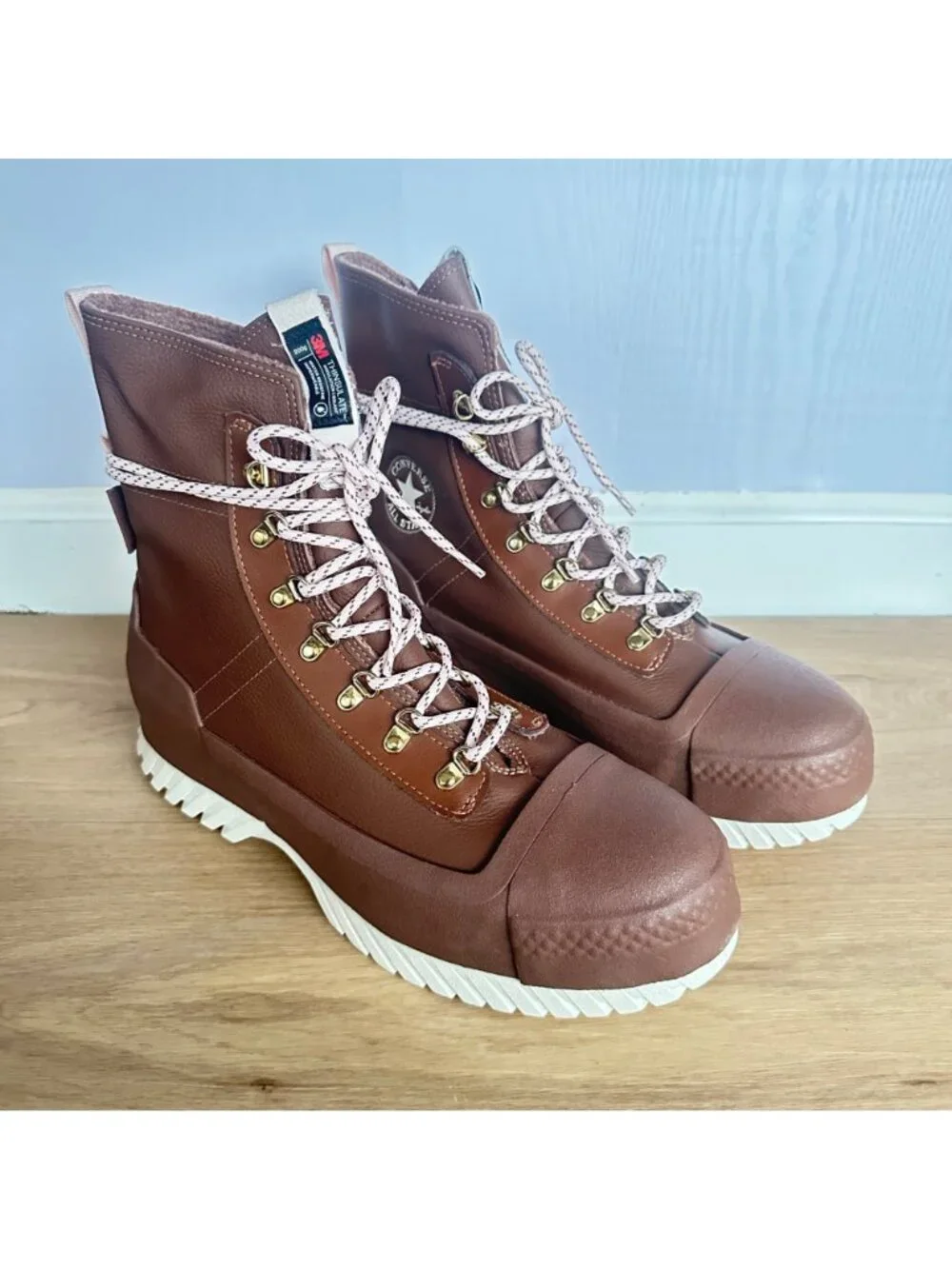 ⭐Chuck Taylor All Star Lugged 2.0 CC X-Hi Waterproof Boots Brown 8 Mens A12899C⭐